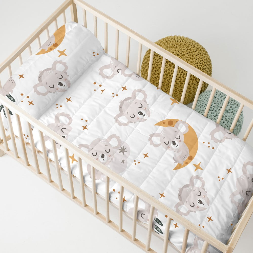 Pamut steppelt gyerek ágytakaró 100x130 cm Baby koala – Moshi Moshi