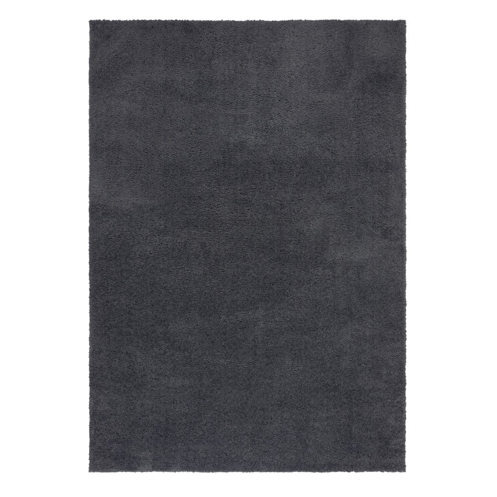 Sötétszürke mosható szőnyeg újrahasznosított szálakból 120x170 cm Fluffy – Flair Rugs