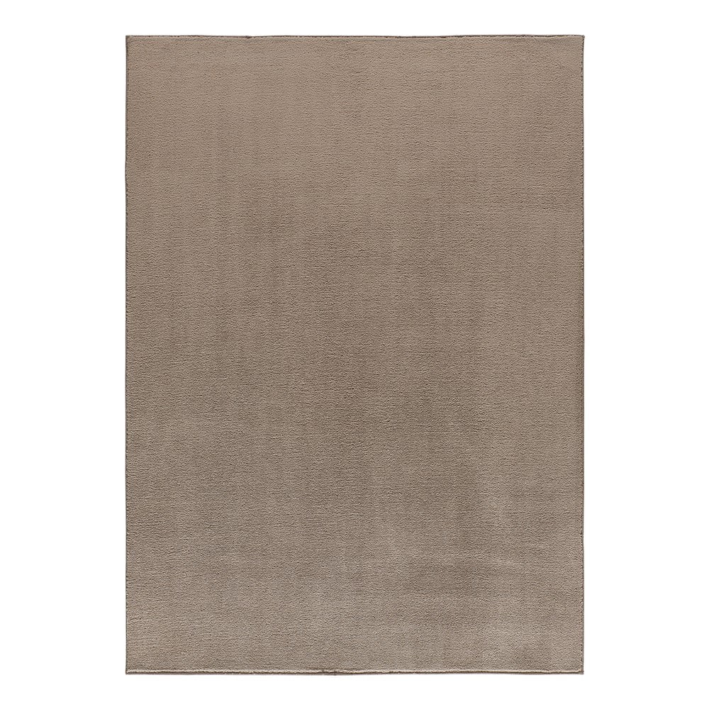 Barna mikroszálas szőnyeg 80x150 cm Coraline Liso – Universal