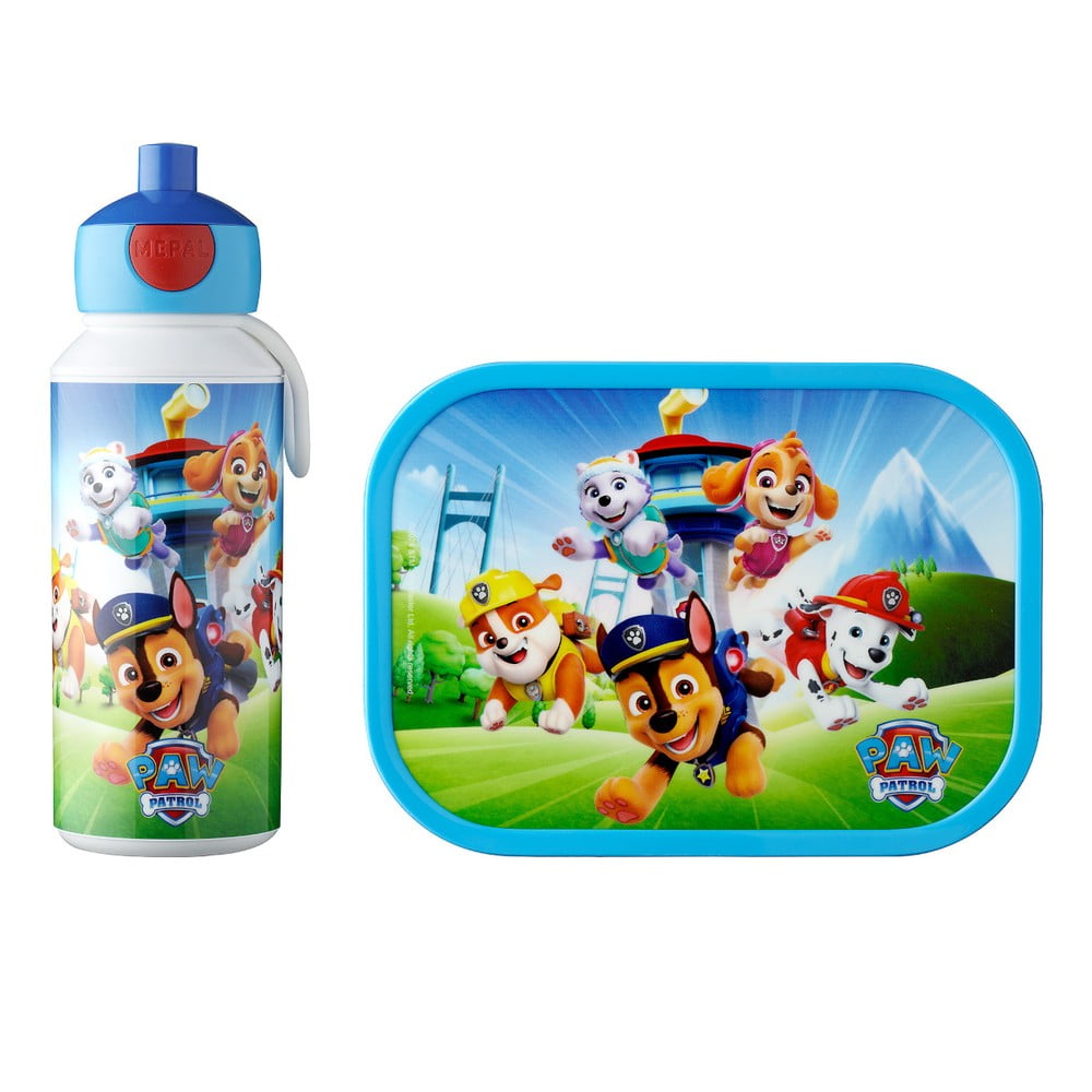 Gyerek uzsonnás doboz palackkal Paw patrol pups – Mepal