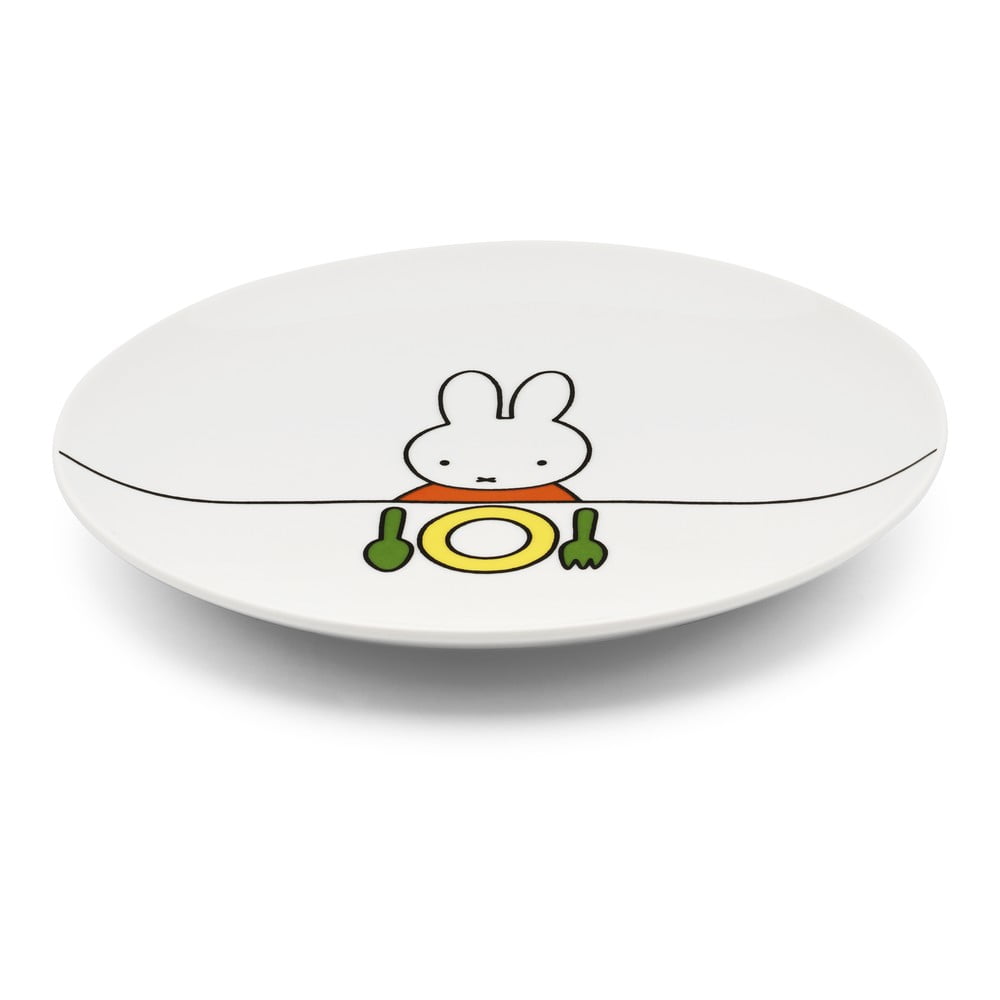 Porcelán gyerek étkészlet 6 db-os Miffy – Zilverstad