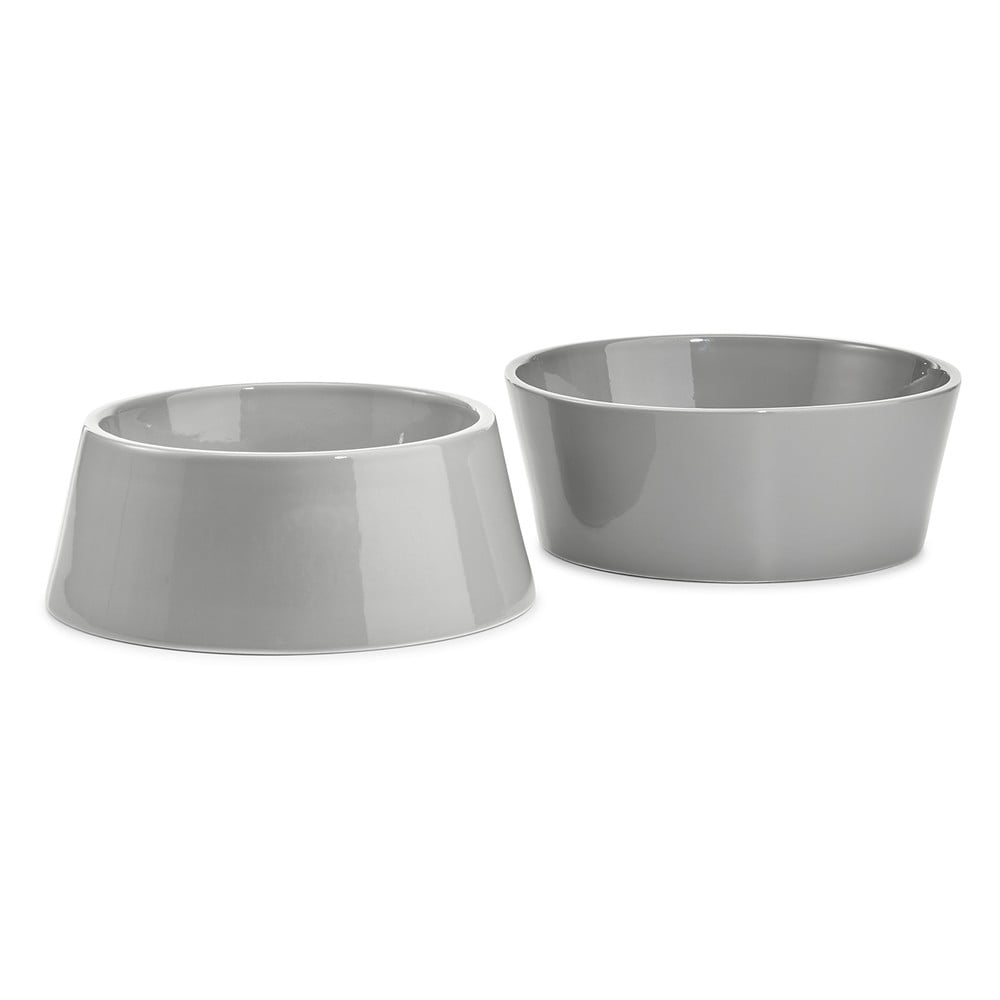 Porcelán tálka szett 2 db-os ø 21 cm Doppio Concrete M/L – MiaCara