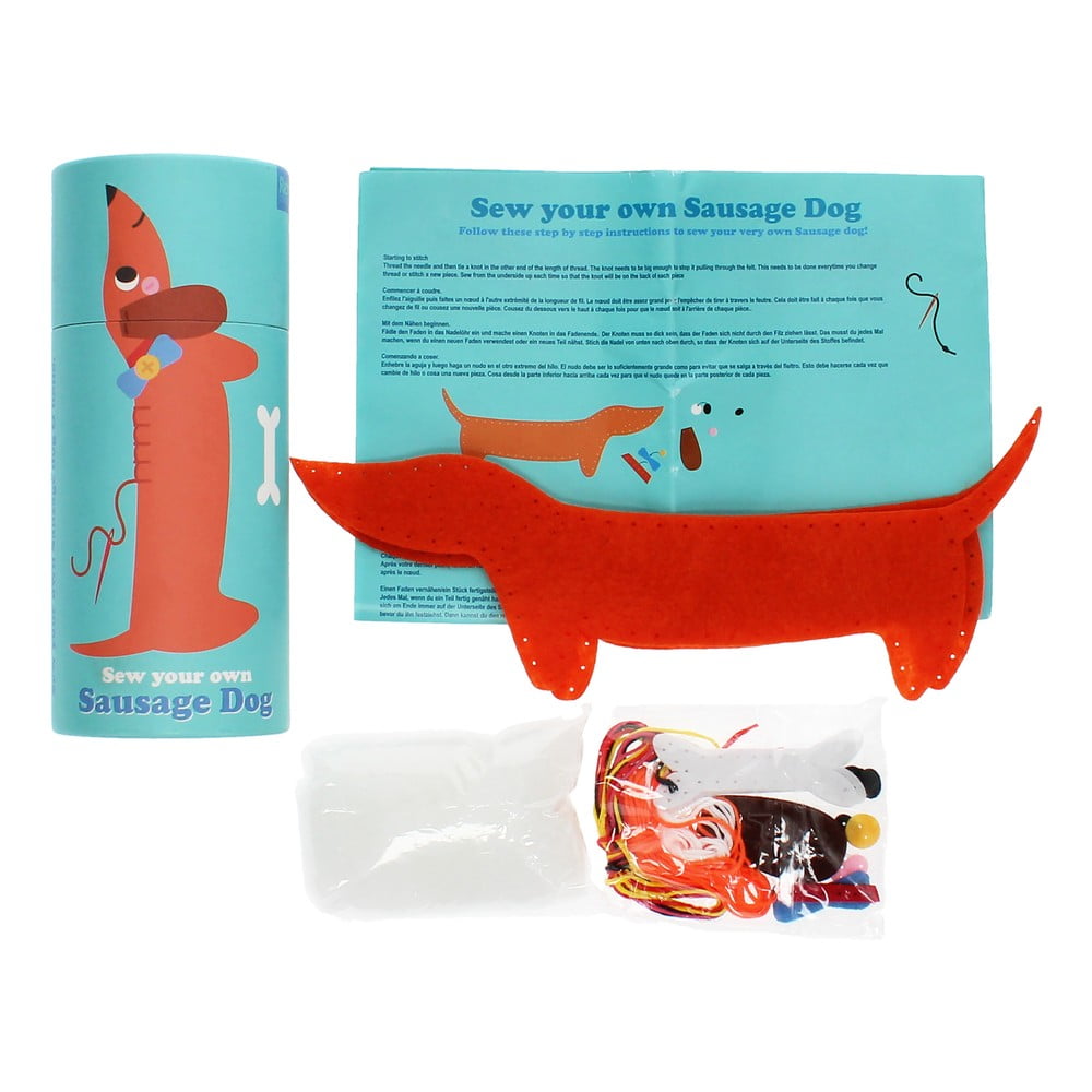 Kreatív készlet Sew Your Own Sausage Dog – Rex London