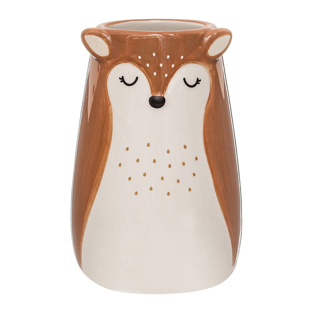 Barna dolomit váza (magasság 10 cm) Deer – Sass & Belle