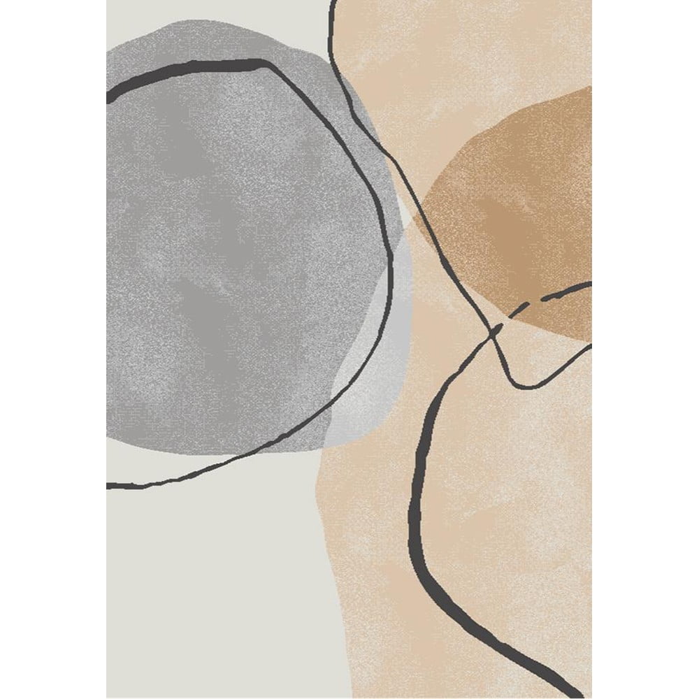 Bézs szőnyeg 160x230 cm Abstracta – Bonami Selection