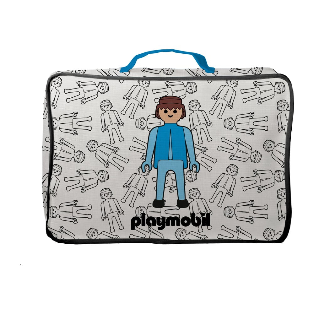 Fehér textil játéktároló doboz  25x11x36 cm Everywhere – Playmobil