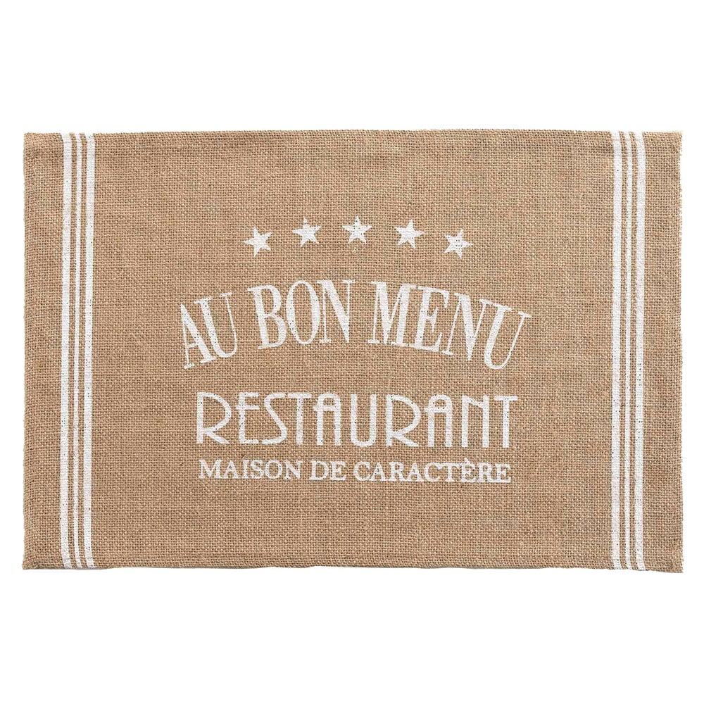 Juta tányéralátét 30x45 cm Diner – douceur d'intérieur