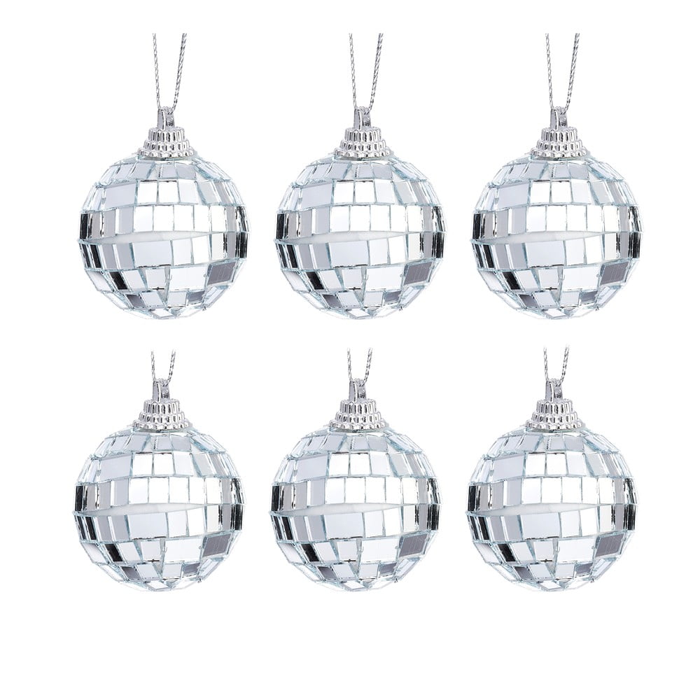 Karácsonyfadísz készlet 6 db-os Mirror Ball Mini – Sass & Belle