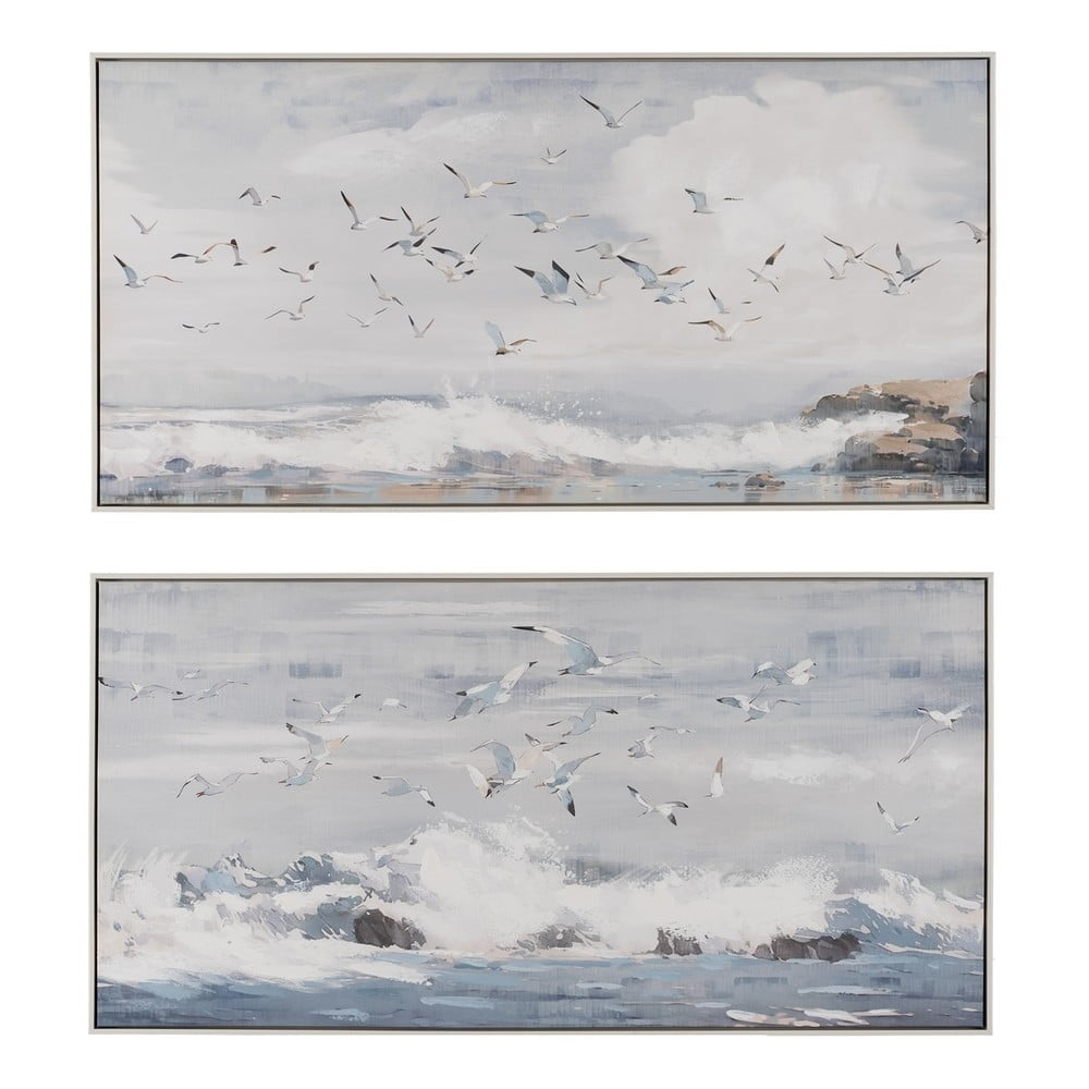 Kép szett 2 db-os 120x80 cm Sea – Ixia