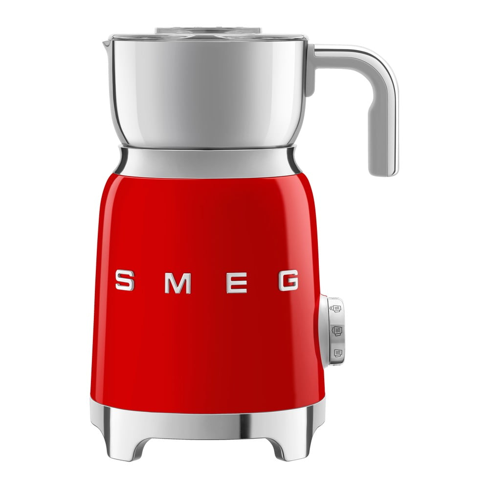 Piros elektromos tejhabosító Retro Style – SMEG