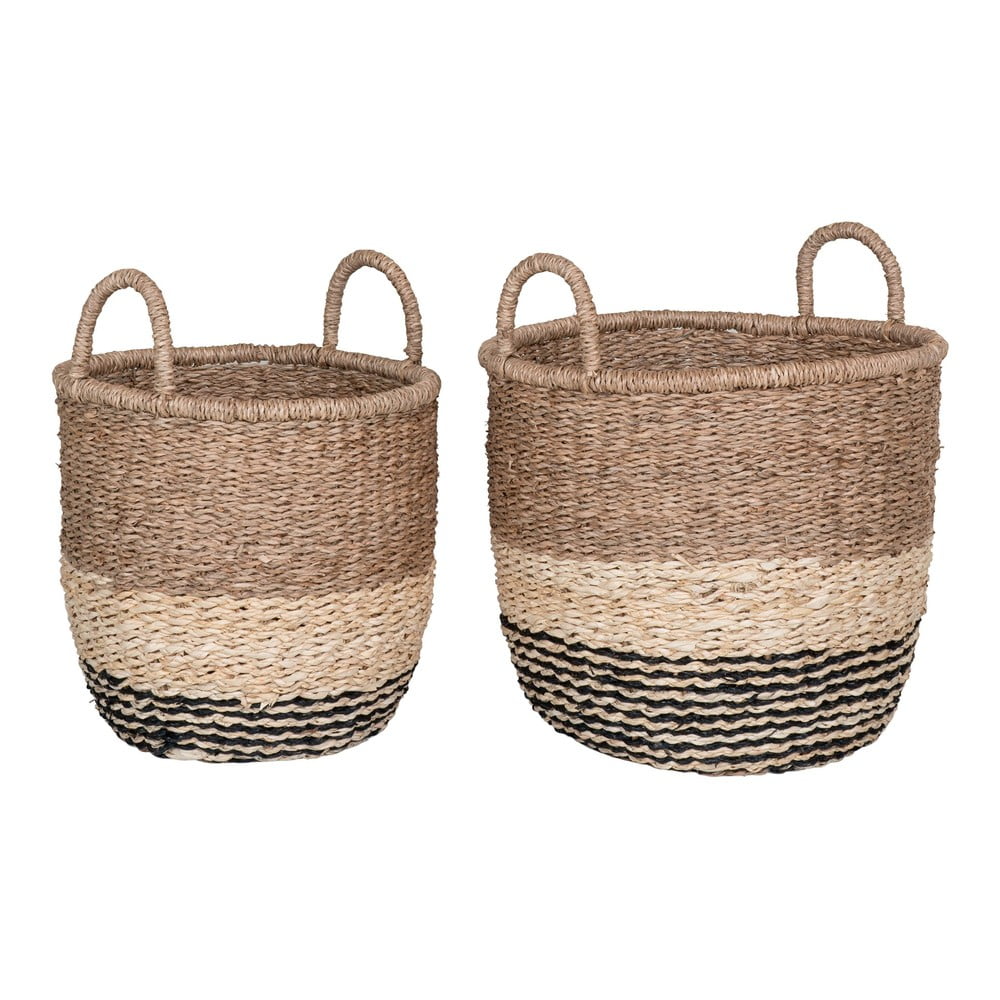 Tengerifű tárolókosár szett 2 db-os ø 33x31 cm Lima – House Nordic