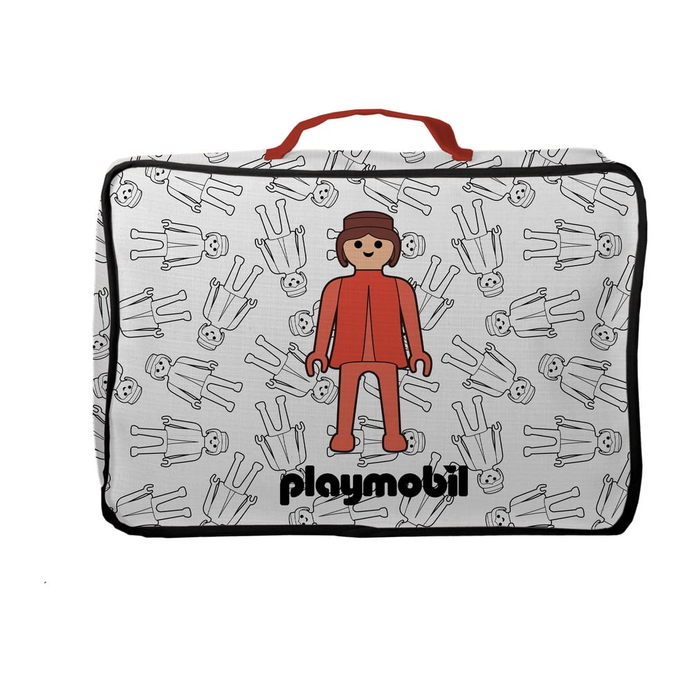 Fehér textil játéktároló doboz  25x11x36 cm Everywhere – Playmobil