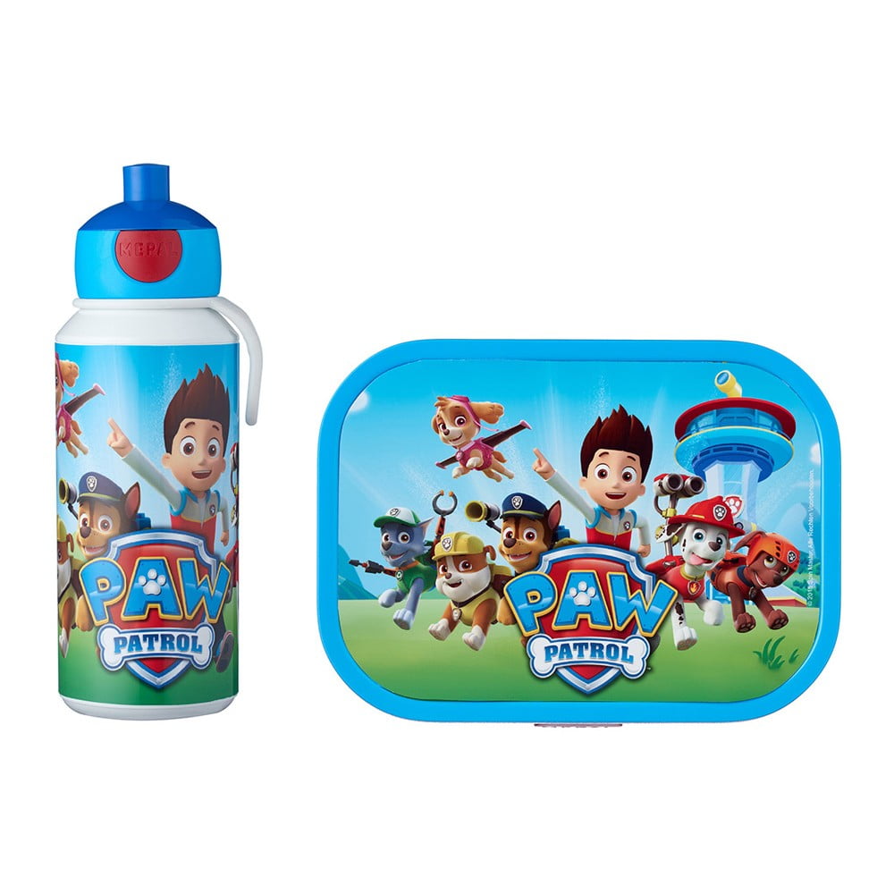 Gyerek uzsonnás doboz palackkal Paw patrol – Mepal