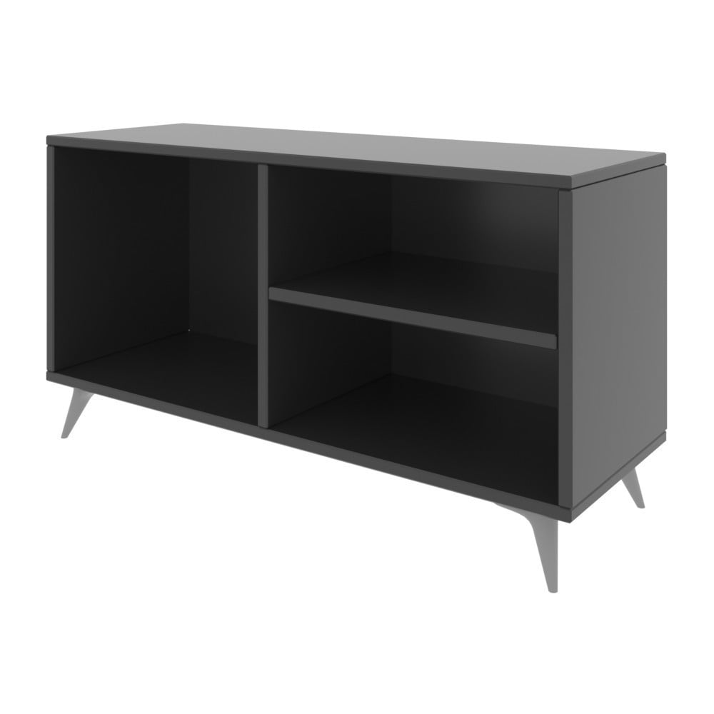 Antracitszürke TV-állvány 100x54 cm Zisino – Kalune Design