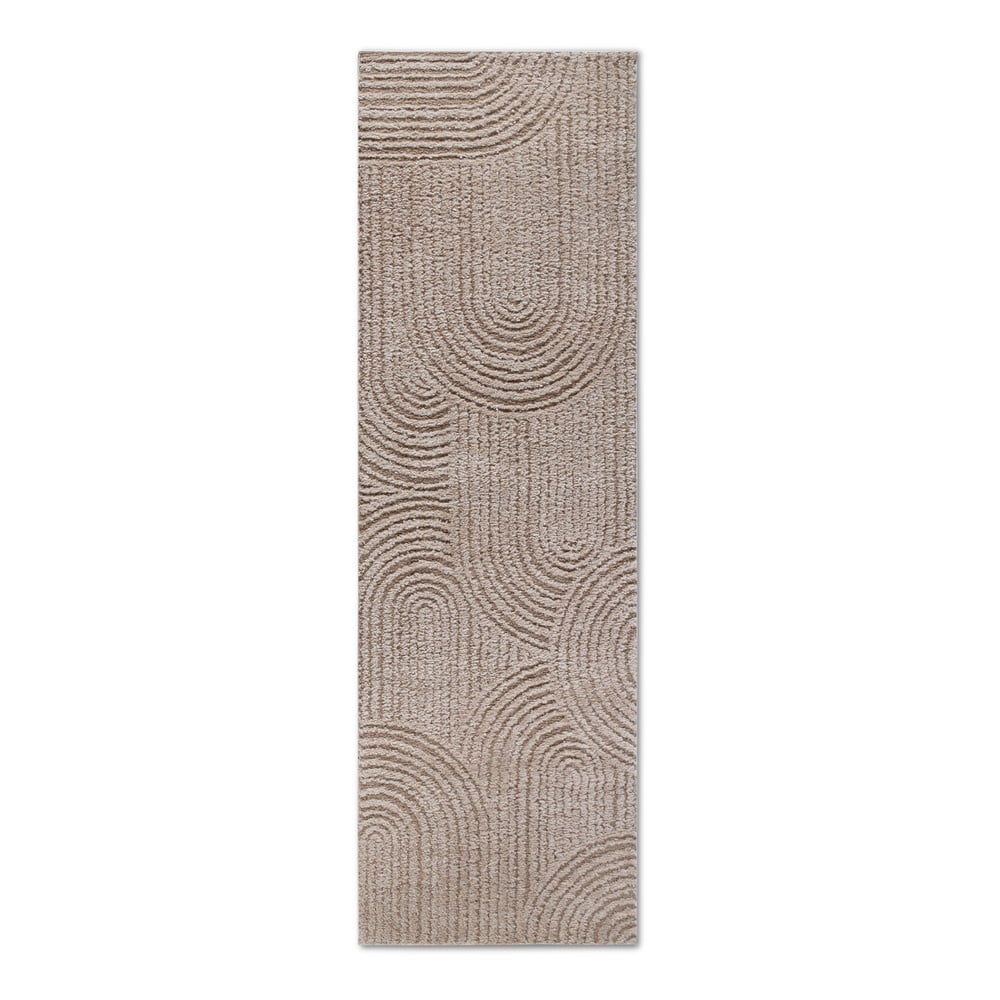 Bézs futószőnyeg 80x240 cm Chappe Beige – Elle Decoration