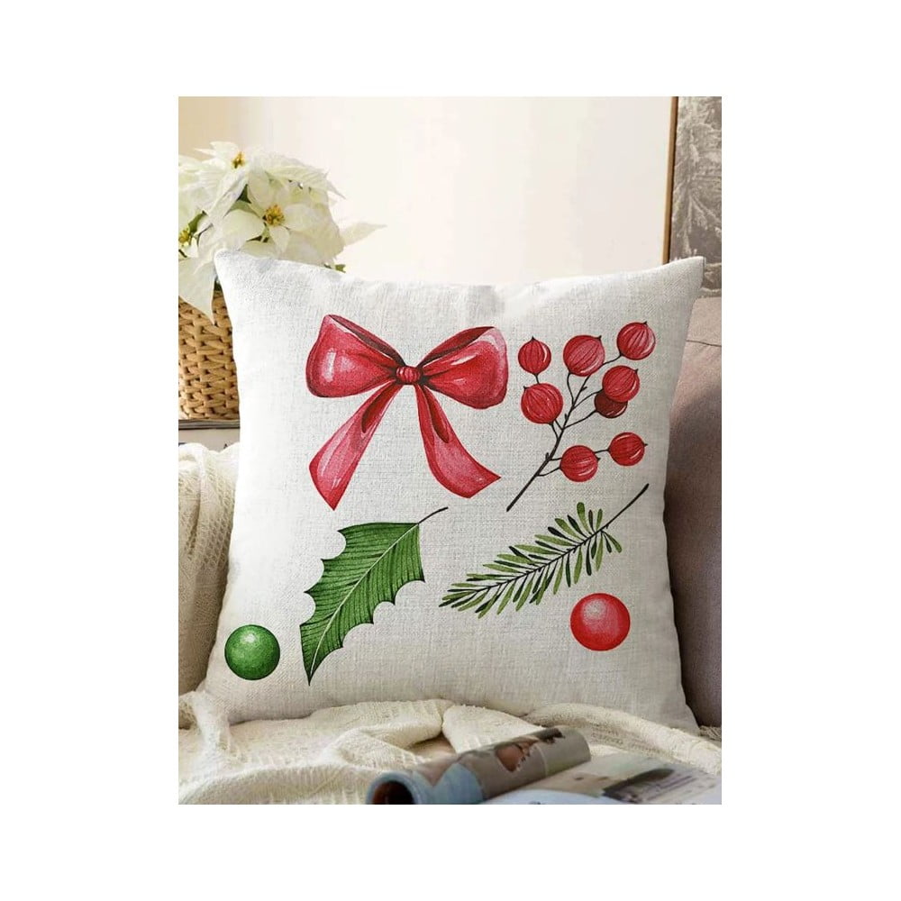 Párnahuzat karácsonyi mintával 43x43 cm – Mila Home