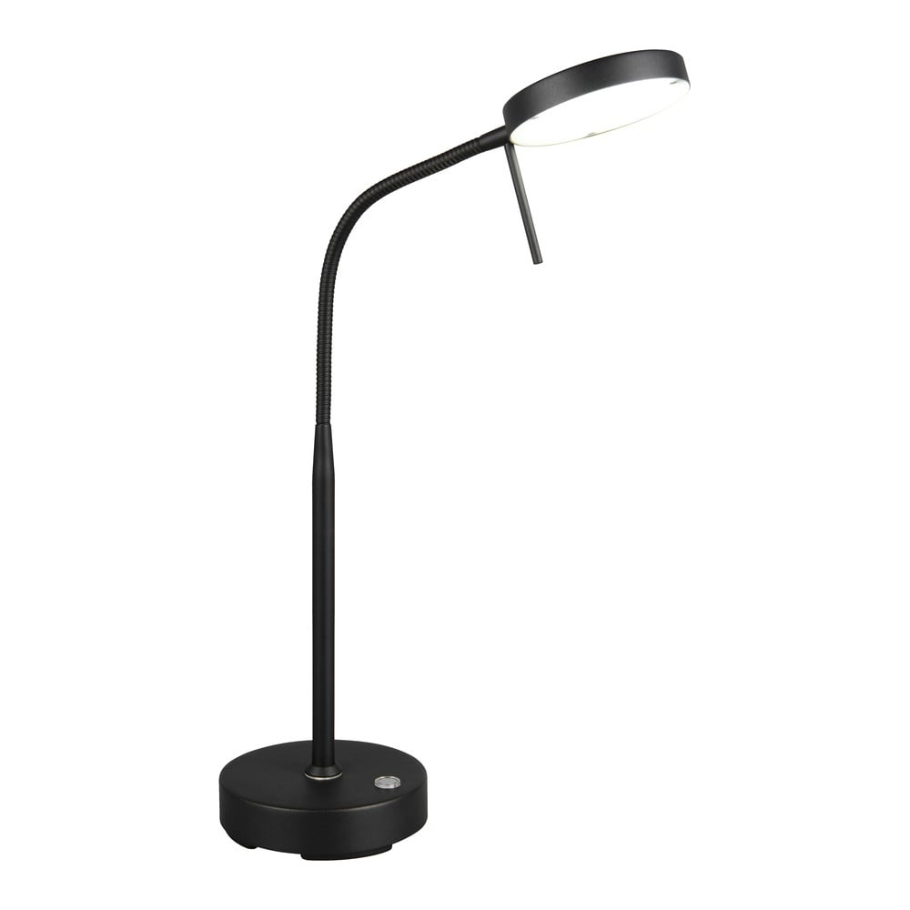 Fekete LED asztali lámpa (magasság 45 cm) Moreno – Trio